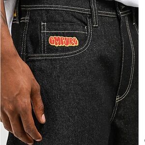 EMPYRE Raw Denim Black Loose Fit Skate Jeans EUC 30